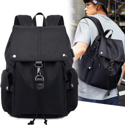 Women 14 inch Laptop School Backpack Man Waterproof Bagpack School Bags For Teenage Girls NEW USB Charge Pink Backpack