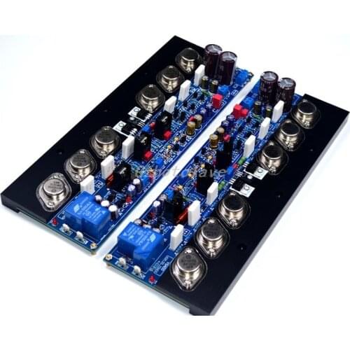 1 pair 300W*2 KRELL FKSA50 ON MJ15024 / 15025 Power tube + MJE15033/ 15032 Push tube Pure After level Class AB amplifier board