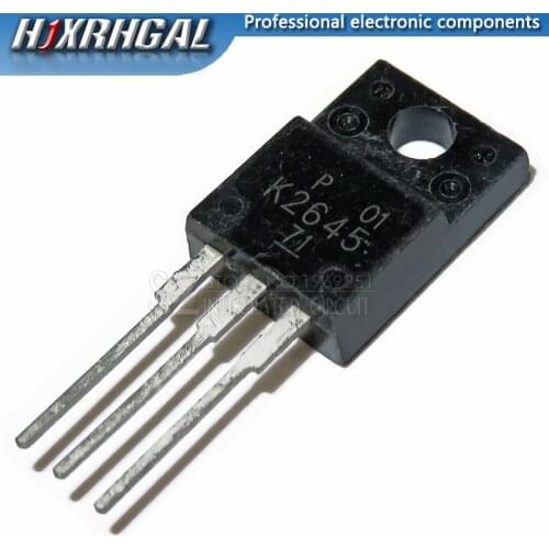 1PCS/LOT 2SK2645 K2645 TO-220F 600V 9A 1.2 MOSFET N-Channel transistor