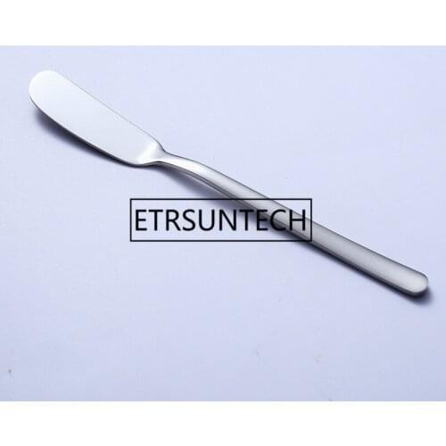 100pcs Stainless Steel Jam Spreaders Fruit Fork Butter Knife Cutter Westen Cutlery Breakfast Tool Tableware Kitchen Supplier