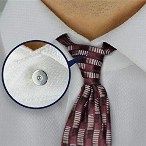 10x Alloy Shirt Collar Cuff Extenders Widen Expand Neck Size Button Business