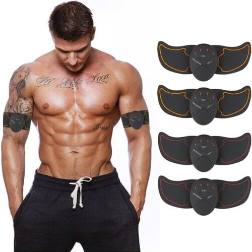 2pcs Upper Arm Muscle Training Massager Slim Arm Muscle Exerciser Pad Fitness Gym/Home Use Arm Sports Sticker Pad for Fitness