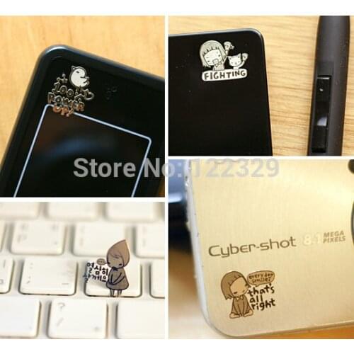 3pcs for huawei asus lenovo philips laptop Anti Radiation Sticker 24k Gold Plating Sticker Electromagnetic Waves filter lapdesk