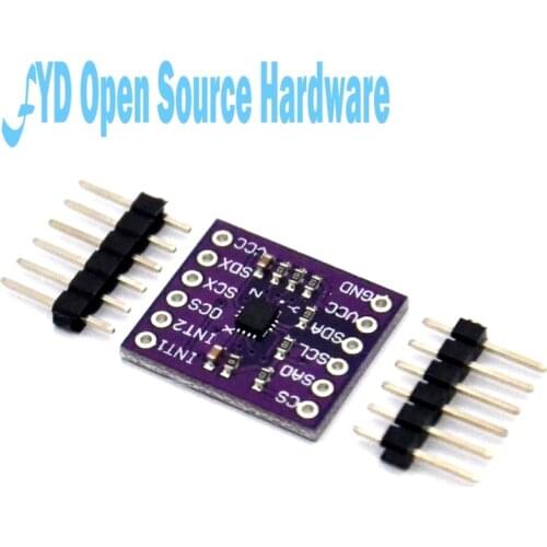 CJMCU-633 LSM6DSO 6DOF LSM6DSM Gyroscope Attitude Sensor Module 3D Accelerometer 3.3V SPI IIC I2C MIPI I3C SM Serial Interface