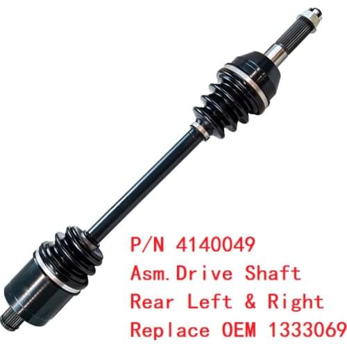 CV Axle Drive shaft half shaft Rear CV Joint Plunging For Polaris Ranger 570 2014-2017 Ranger ETX 2015-2016 M1400 GAS 1333069