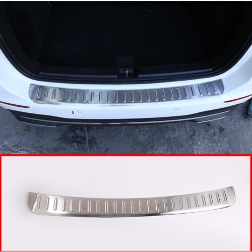 Rear Guard Panel Decoration Cover Trim For Mercedes Benz B Class B200 W247 2020 Rear Guard Panel Stainless Steel Car Accessories
