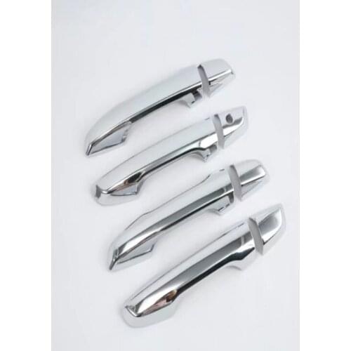 For Honda CRV CR-V 2017 2018 ABS Chrome Door Handle Cavity Cover Insert Trim Catch Molding Garnish Bezel Moulding