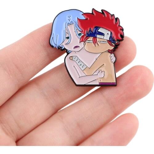 DZ2361 Japanese Anime SK∞ SK8 the Infinity Funny Cute Enamel Lapel Pin Badge Pins for Clothes Backpack Jewelry Gifts