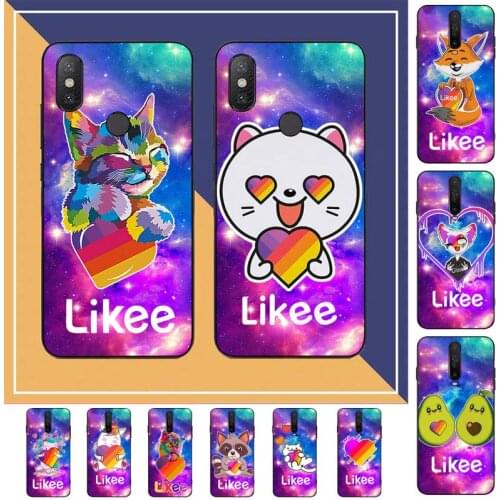 FHNBLJ Likee animals Phone Case for RedMi note 7 8 9 6 5 4 X pro 8T 5A