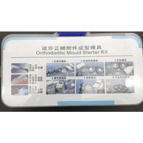 Dental Mini Lingual Button Accessories Mould for Making Tongue Buckle