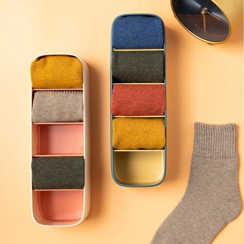 Underwear Socks Panty Ties Storage Box Organizer Closet Drawer Divider Home Room Durable Storage Box Save Space Organize Tools
