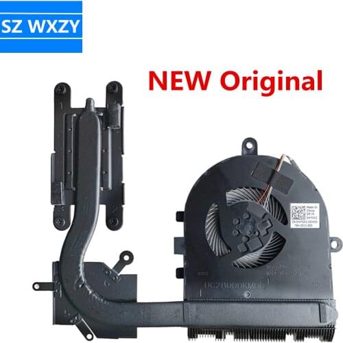 New Original For DELL INSPIRON 3493 3490 5493 5494 3480 Laptop Heatsink With Fan 0KG04J KG04J 0WYGK2 WYGK2 AT2ET0020R0