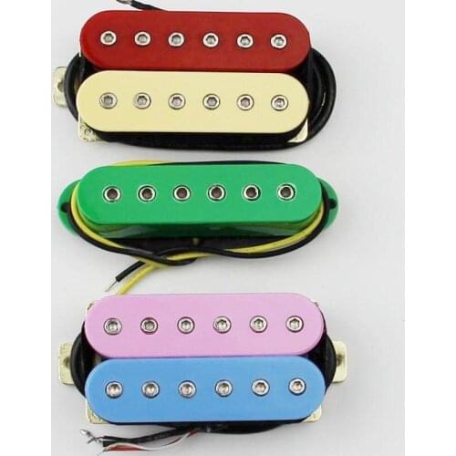 One set vintage open humbucker pickups for different color