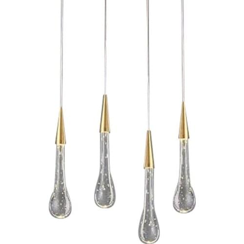 Luminaria lampen industrieel crystal Home Decoration E27 Light Fixture hanging lamp