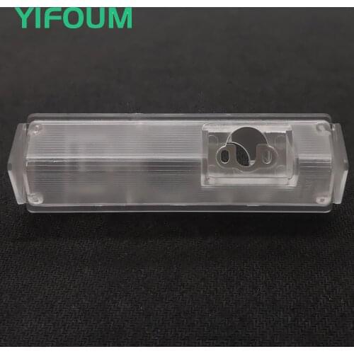YIFOUM Car Rear View Camera Bracket License Plate Light For Mitsubishi Grandis Nativa Colt Pajero Montero Space Attrage Mirage