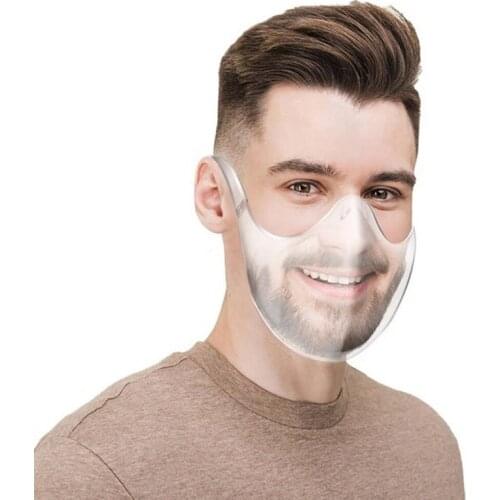 1pc Anti-Oil-Splash Fog Face Mask Kitchen Cooking Tool Anti Droplet Protection Face Shield Splatter Screen Protect Mouth Cover