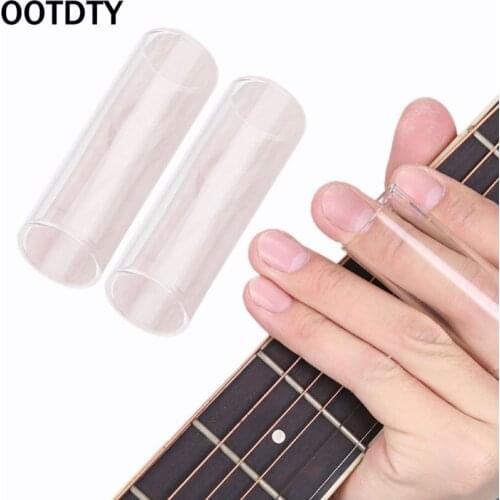 1x Slider Guitar String Slide Glass Bottle Finger Knuckle
