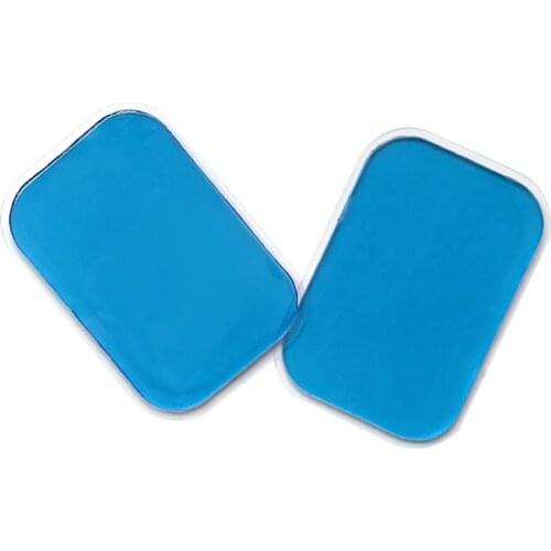 2pcs Gel Stickers Patch Pads Hydrogel Mat for Abdominal Muscles Training Sticker Patch Abdominal Stimulator Replacement Pads