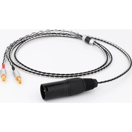 8Cores Upgrade Cable With 4Pin XLR compatible for SRH1540 SR0 SRH1840 SRH1440 headphone cable