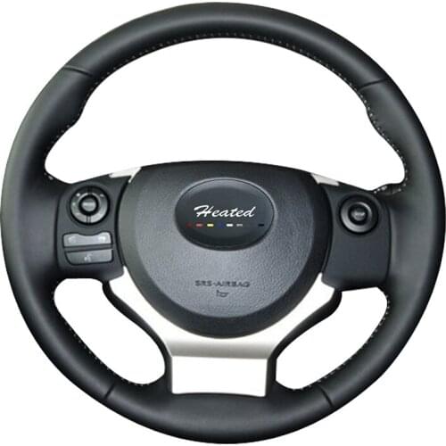 Hand Sewing Microfiber leather On Car Steering Wheel Cover for LEXUS NX CT200 2014 braid on the steering wheel case