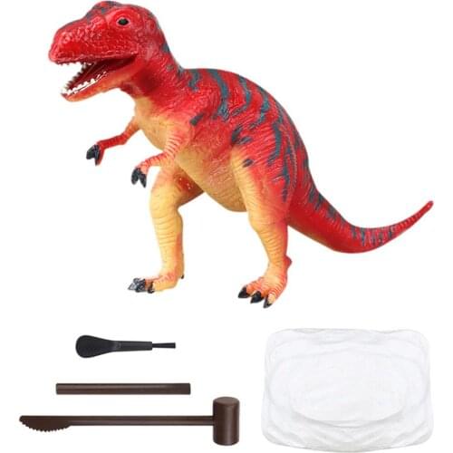 Childrens DIY Dinosaur Egg Archaeological Excavation Toy Tyrannosaurus Skeleton Gem Model Blind Box Scientific Experiment Set