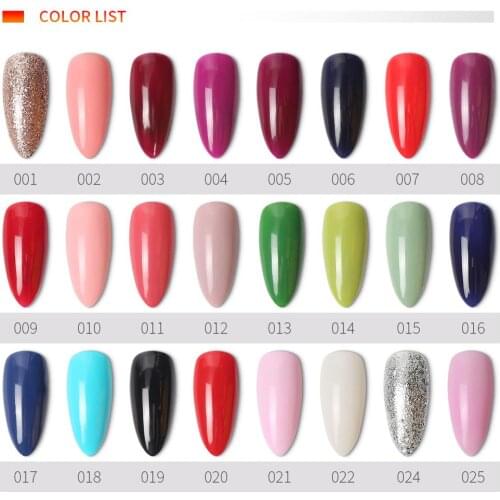 Gel Polish DIY Nail Polish UV Color Gel Manicure Gel varnish gel nail polish Coat Glitter Nail Art 52 colors 8ml