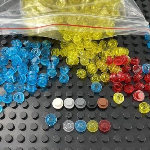 DIY Building Blocks 500pcs 1x1 Dot Size Thin Figures Lamp Bricks Creative Educational Toy for Children Compatible All brand 4073