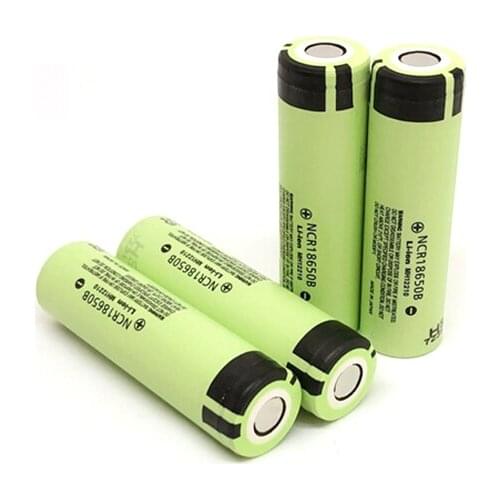 Panasonic NCR18650B 3.7V 3400mah 18650 Rechargeable Lithium Battery For Flashlight Laptop Batteries
