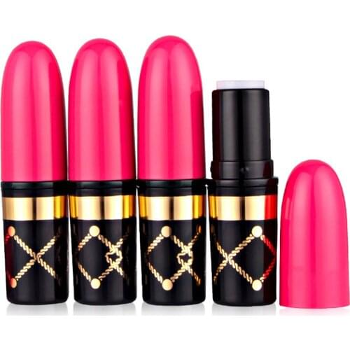 Make up Empty Bullet Lipstick Tube Gold Grid Lip Balm Tubes Maquillaje DIY 12.1mm Homemade Packaging Material Shell 20pcs/lot
