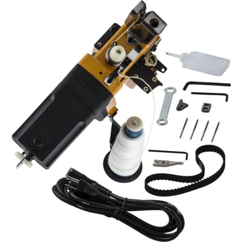 High Quality Electric Bag Sewing Machine Bag Industrial Stitching Tool Sack Closer Red