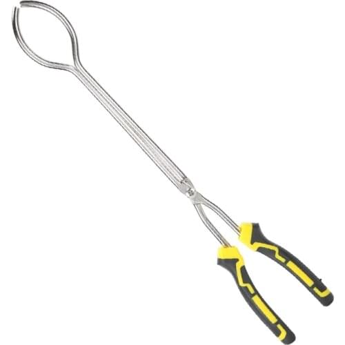 Mini Crucible Tongs Crucible Tong Clamp Used in Life Charcoal Clip Hand Tools Barbecue Tool Anti-Slip Jaw Design