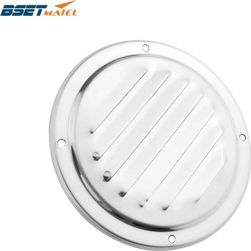 Marine Grade Stainless Steel 316 Boat Marine Round Air Vent Louver Vent Grille Ventilation Louvered Ventilator Grill Cover