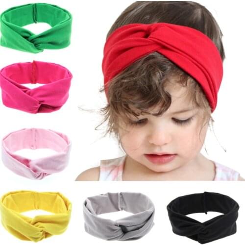 Baby girl headband hair accessories clothes band bows newborn Headwear headwrap Turban hairband Gift Toddlers Infant