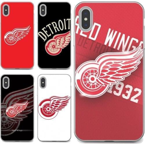 For Huawei Nova 2 2i 3 3i Y3 Y5 Y6 Y7 Y9 Prime 2015 2016 2017 2018 2019 Silicone Phone Bag Case ice-Hockey-Detroit-Red-Wings