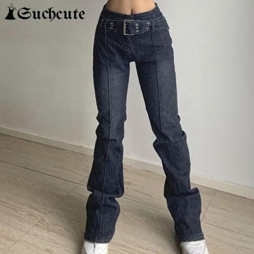 Suchcute Women's Flared Jeans