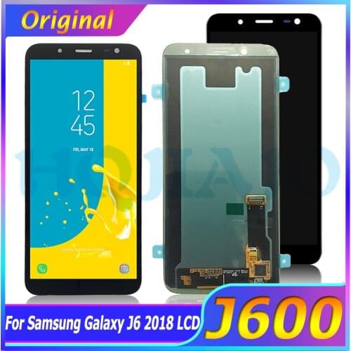 Super AMOLED LCD Screen For Samsung J6 J600F LCD Display Touch Screen Digitizer Assembly For Samsung Galaxy J6 2018 J600 J600G