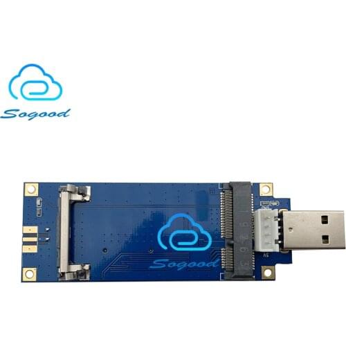 USB to Mini Pcie Adapter Transfer card Mini pcie to usb Adapter for Sierra wireless MC7304/MC7455/MC7430/MC8795V/MC8790/MC8704