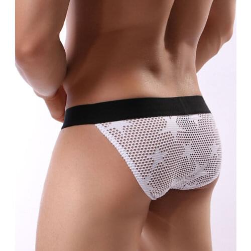 VANSKOOS Men's Transparent Briefs