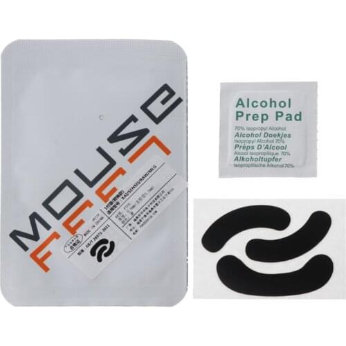 1 Set 0.6mm Mouse Feet Mouse Skates For SteelSeries XAI Sensei RAW MLG Mouse