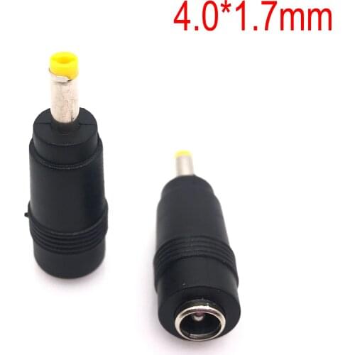 1pcs 5.5*2.5 mm female jack to 4.0*1.7 mm male Plug DC Power Connector Adapter Laptop