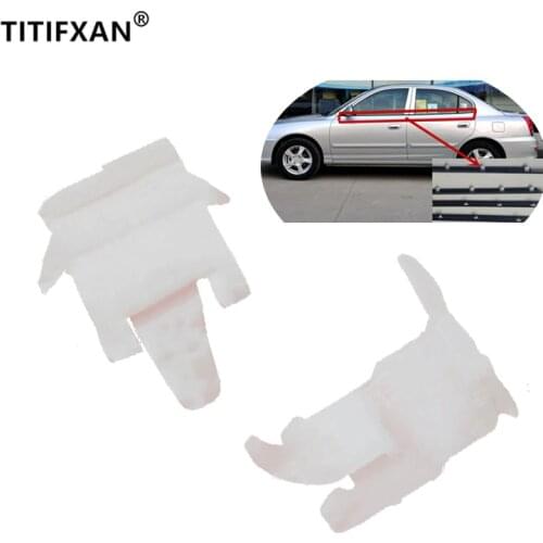 10PCS Car glass bead clamps clip For Hyundai Elantra Kia Cerato null plastic fastener