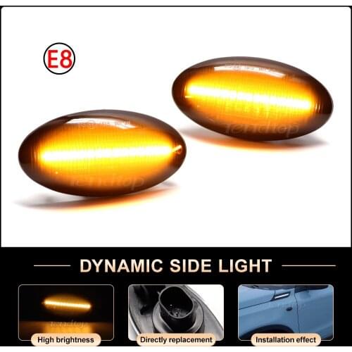 Dynamic Blinker Sequential Flashing Light Streamer Turn Signal Side Marker Lamp Car Styling For Suzuki Swift Jimmy Vitara SX4