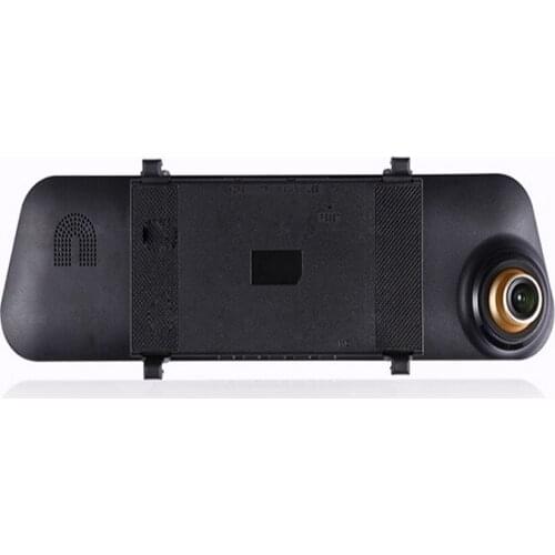 4.3'' 1080P Car DVR Dual Lens Camera Mirror with Rear View Camera 170 ° Auto Driving Video Recorder G-sensor Vehicle Dash Cam