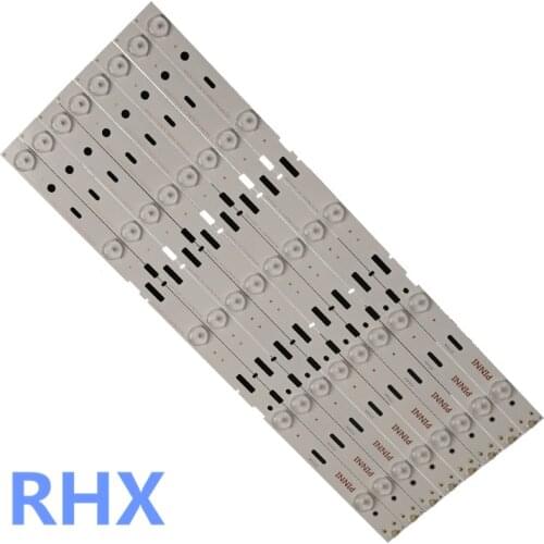 8piece/lot 5LED 428mm LED Backlight strip for TV 40VLE6520BL SAMSUNG_2013ARC40_3228N1 40-LB-M520 40VLE4421BF aluminium 100%new