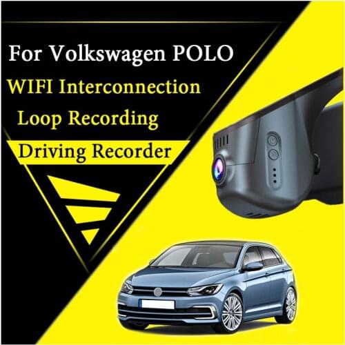 Car Road Record WiFi DVR Dash Camera Driving Video Recorder For Volkswagen VW POLO Virtus AW 2017~2020