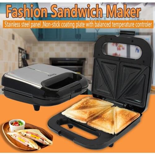 750W Household Electric Bread Walnut Egg Cake Maker Sandwich Breakfast Machine Home Kitchen Multifunction Cooking Appliances