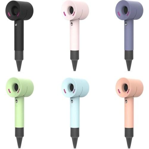 Hair Dryer Case Cover for Dyson Soft Silicone Gel Portable Dust Proof Blower Protective Skin Cover for Supersonic Hair Dryer