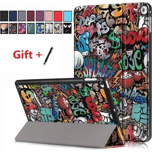 For iPad Mini 5th Generation 2019 7.9'' Case PU Leather Smart Case Trifold Stand Cover for iPad Mini 5 2019/iPad Mini 4 2015