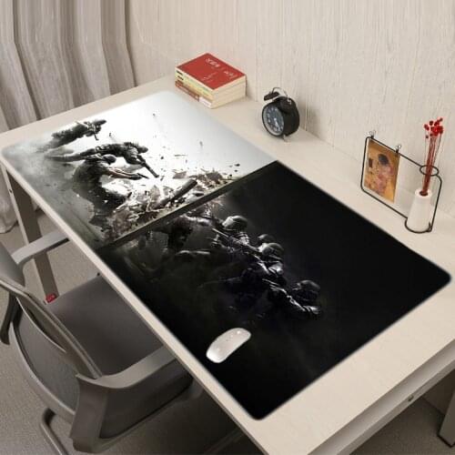 Rainbow Six Siege Mousepad Hot Pad Gaming Mouse Mat Varmilo Cute Gamer Xxl Gamers Accessories Desk Large Pads Mats Anime Mause
