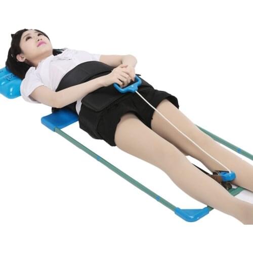 Cervical traction apparatus home between the waist dish outstanding portable lumbar spine traction stretcher